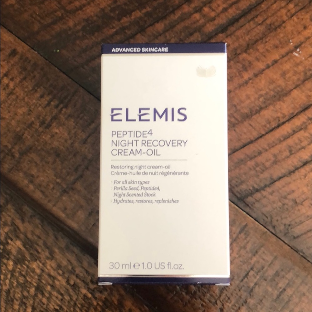 Elemis peptide4 night recovery cream-oil
